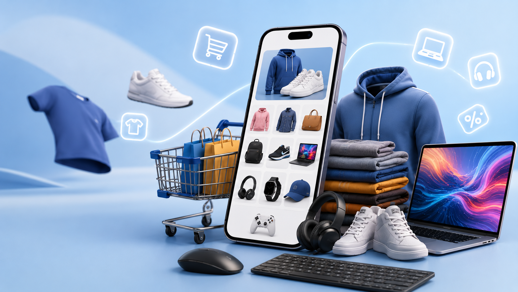 Mode et électronique sur Kongo Zando